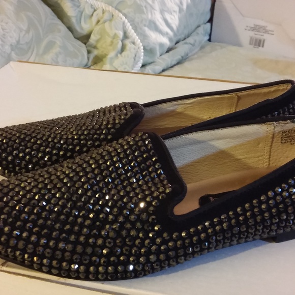 Steven by (Steve Madden) Black Stoned Flats - Picture 2 of 4